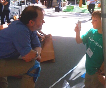 Nick interviews Dr. Langs about origami and conservation